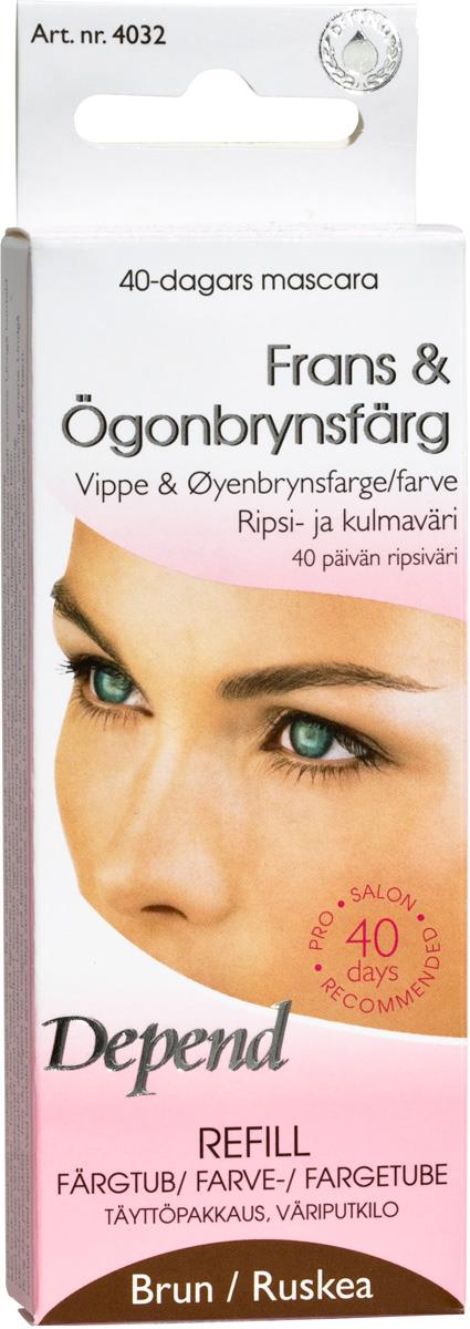 Depend Ögonbrynsfärg Refill Brun 