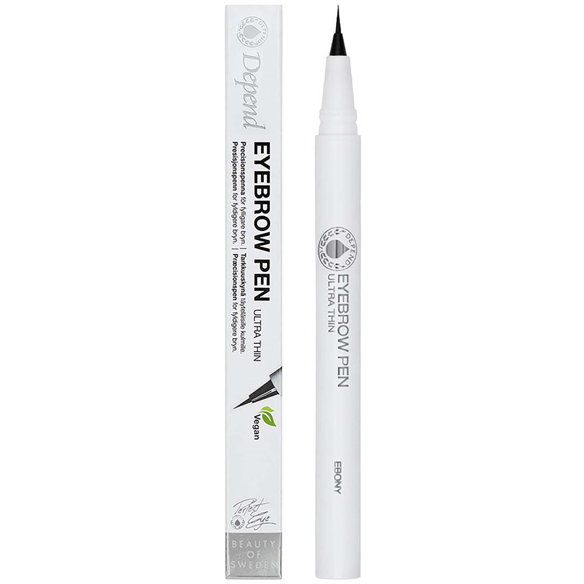 Depend Perfect Eye Eyebrow Pen Ultra Thin Ebony