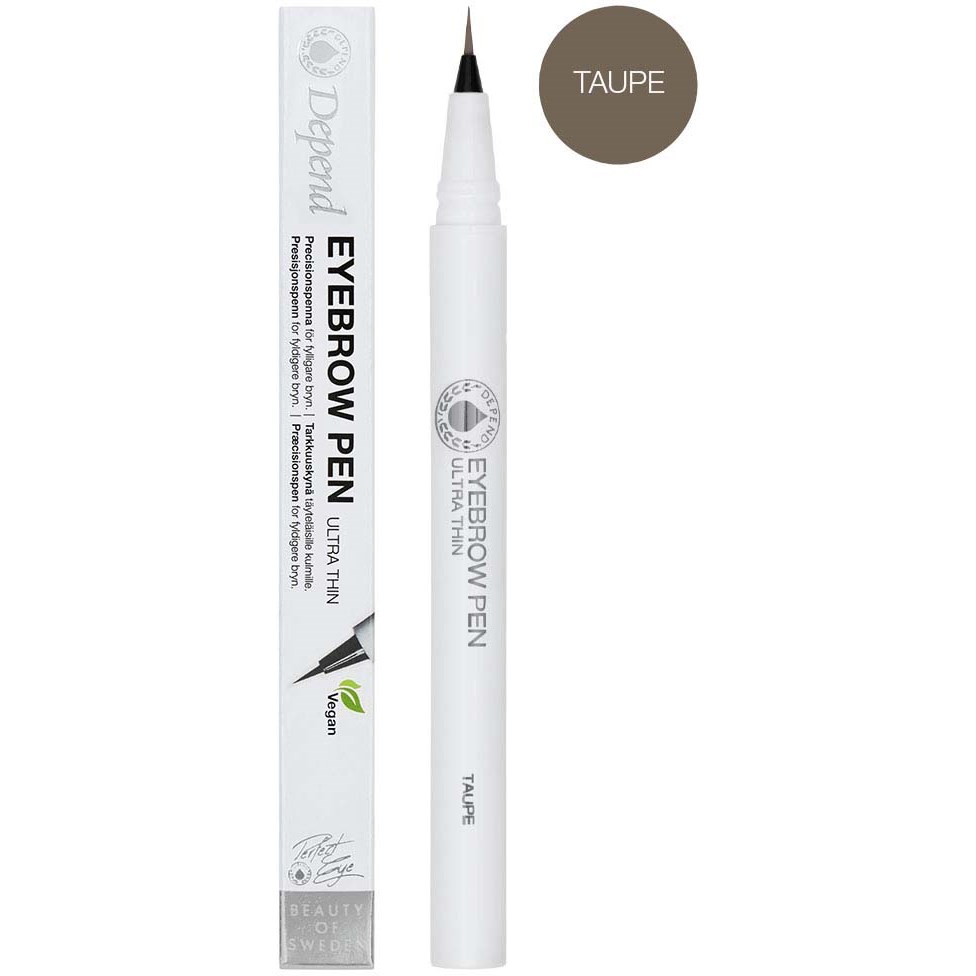 Alternativ bild 1 för Depend PE Eyebrow Pen Ultra Thin Taupe