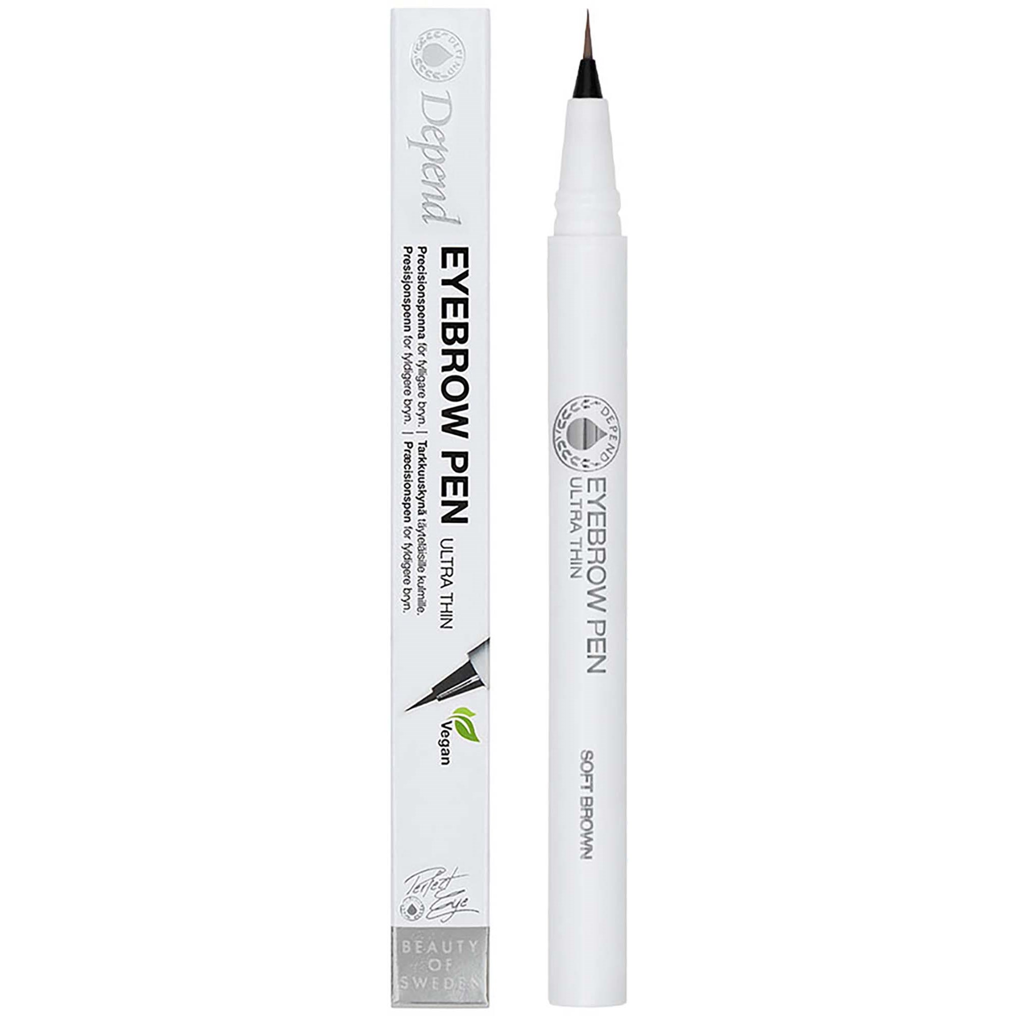 Depend Perfect Eye Eyebrow Pen Ultra Thin Soft Brown