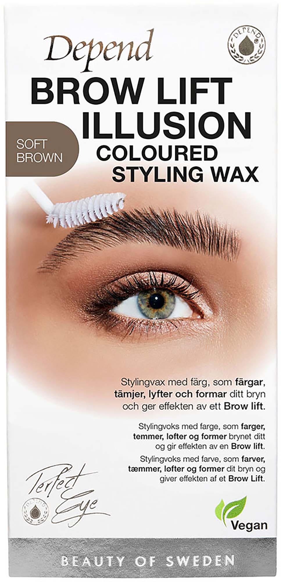 Depend Perfect Eye Brow Illusion Wax Soft