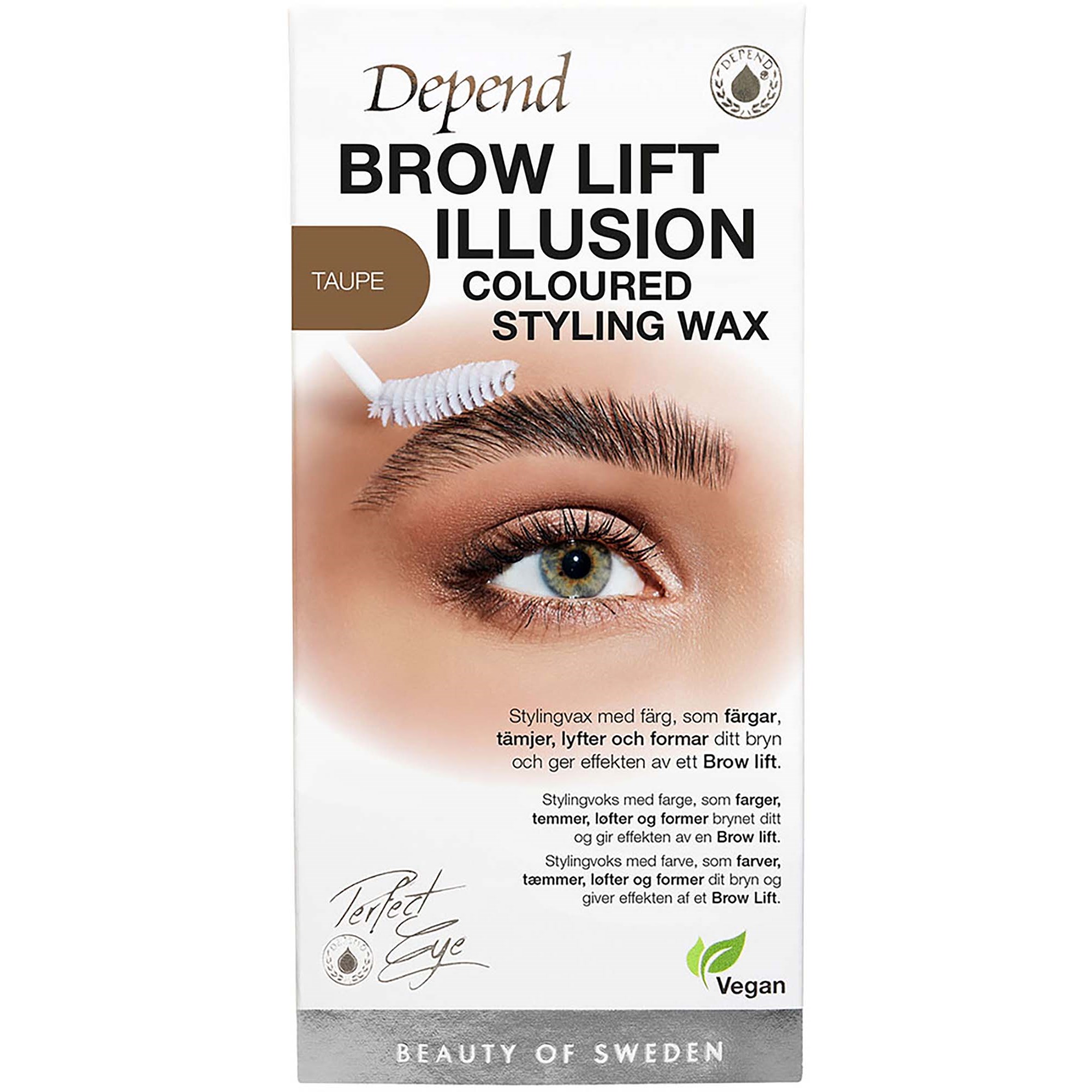 Depend Perfect Eye Brow Illusion Wax Taupe parfym