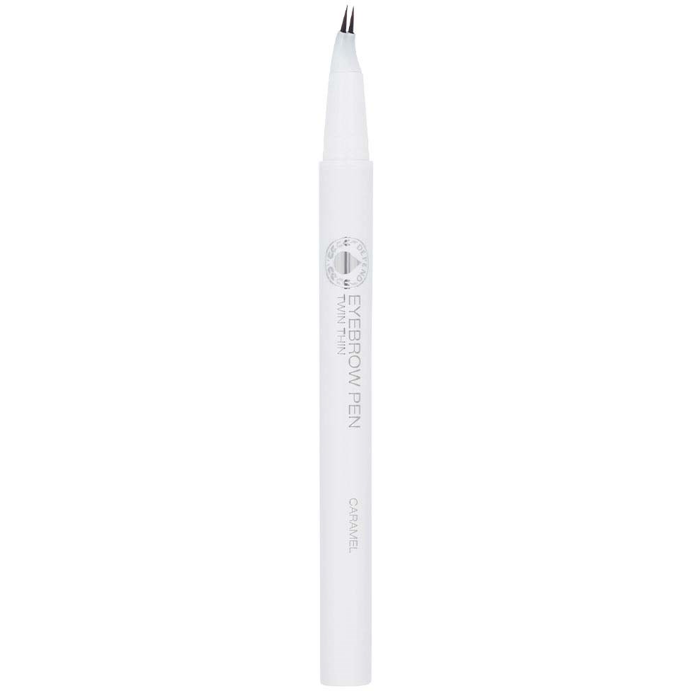Depend Cosmetic PE Eyebrow Pen Twin Thin 0,55 gr. - Caramel