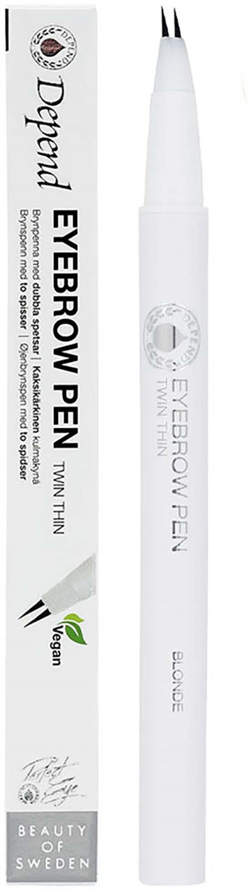 Depend Perfect Eye Eyebrowpen. twin thin Blond