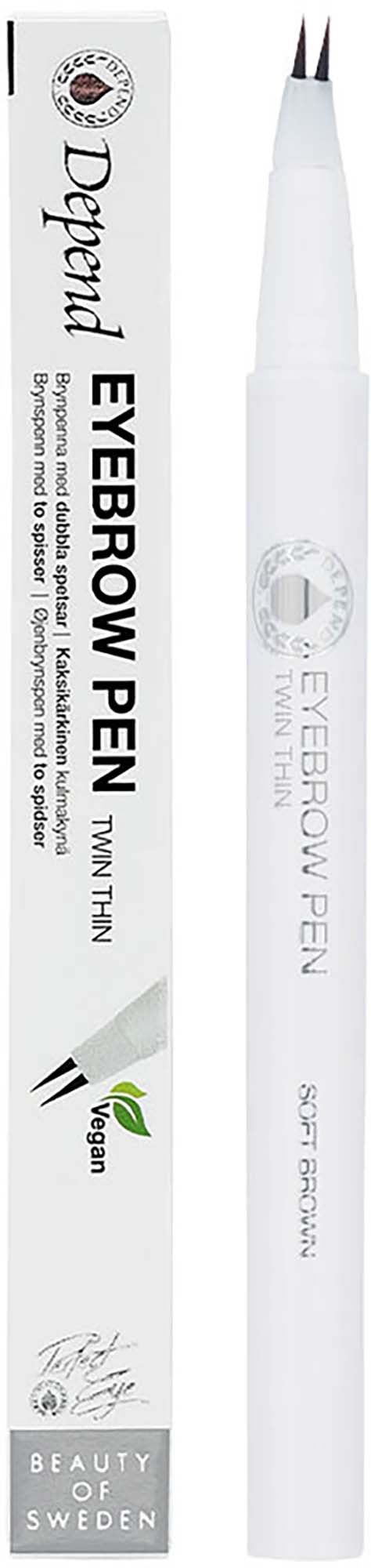 Depend Perfect Eye Eyebrowpen. twin thin Soft