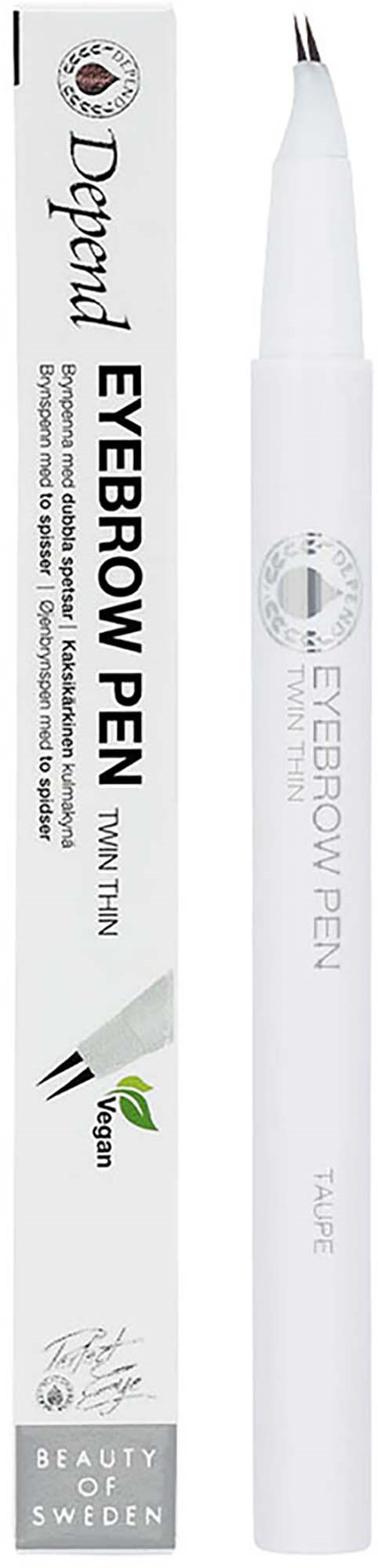 Depend Perfect Eye Eyebrowpen. twin thin Taupe