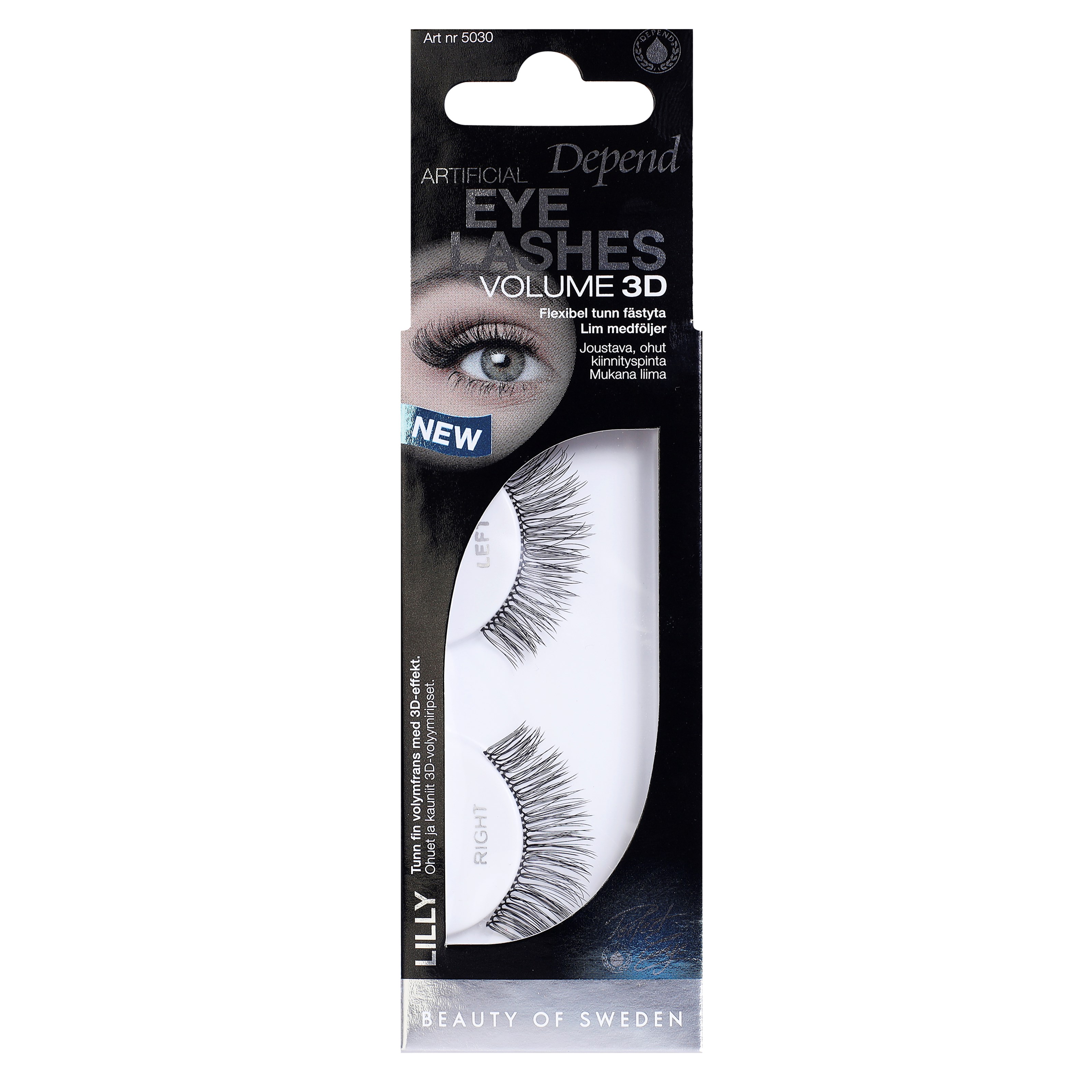 Depend Perfect Eye Artifical Eyelashes Volume 3D