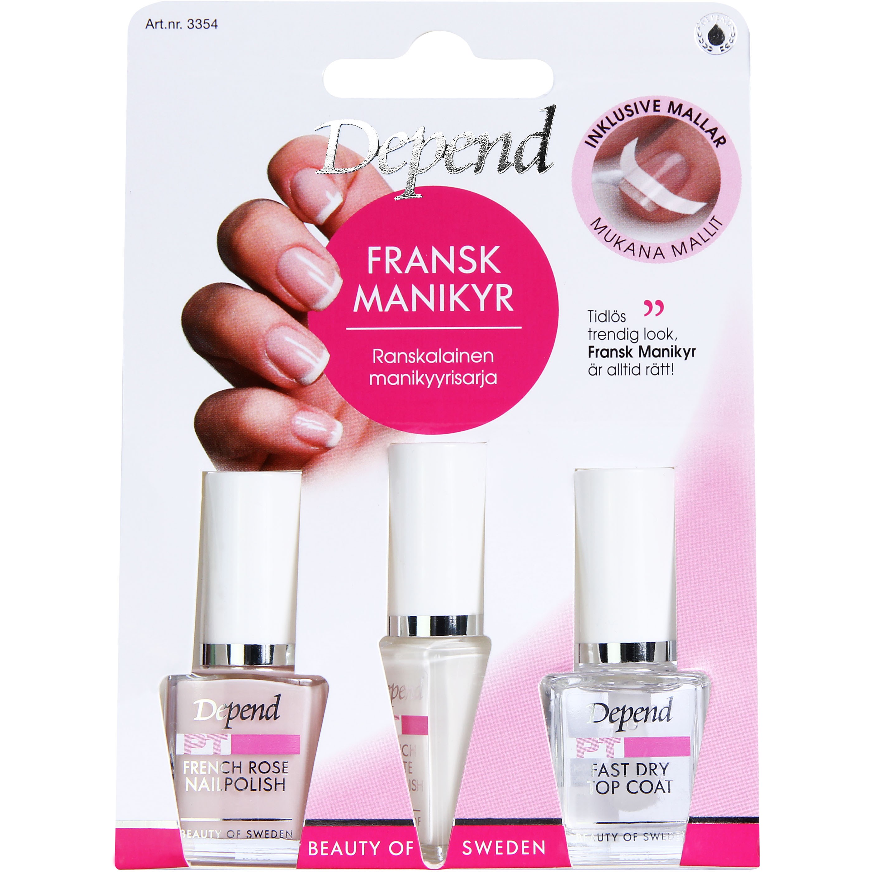 Depend PT French Manicure Kit 21 ml billede