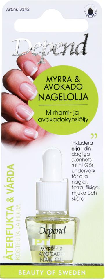 Depend PT Myrra Avokado Nagelolja Lyko depend-pt-myrra-avokado-nagelolja-lyko