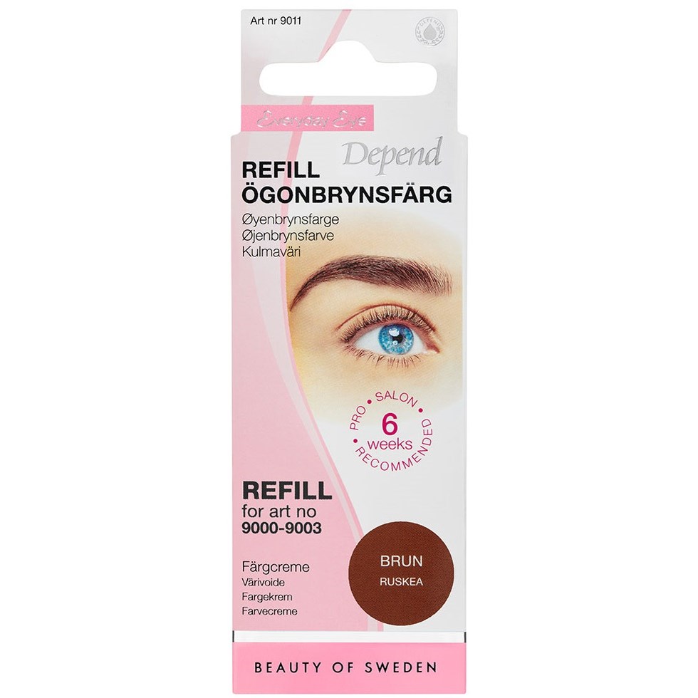 Depend Everyday Eye Eyebrow Tint Refill Brown