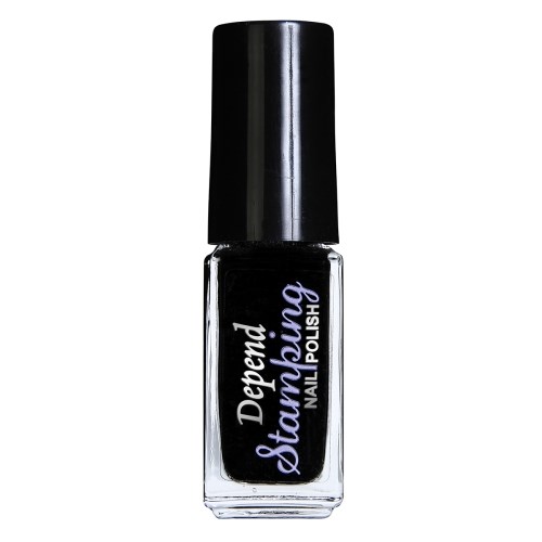 Depend Stamping Nail Polish 6701 Svart Depend Stamping Nail Polish 6701 Svart