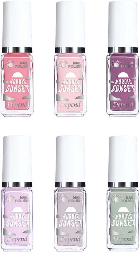 Depend Minilack Vårens LE DC lack i box ''Nordic Sunset''