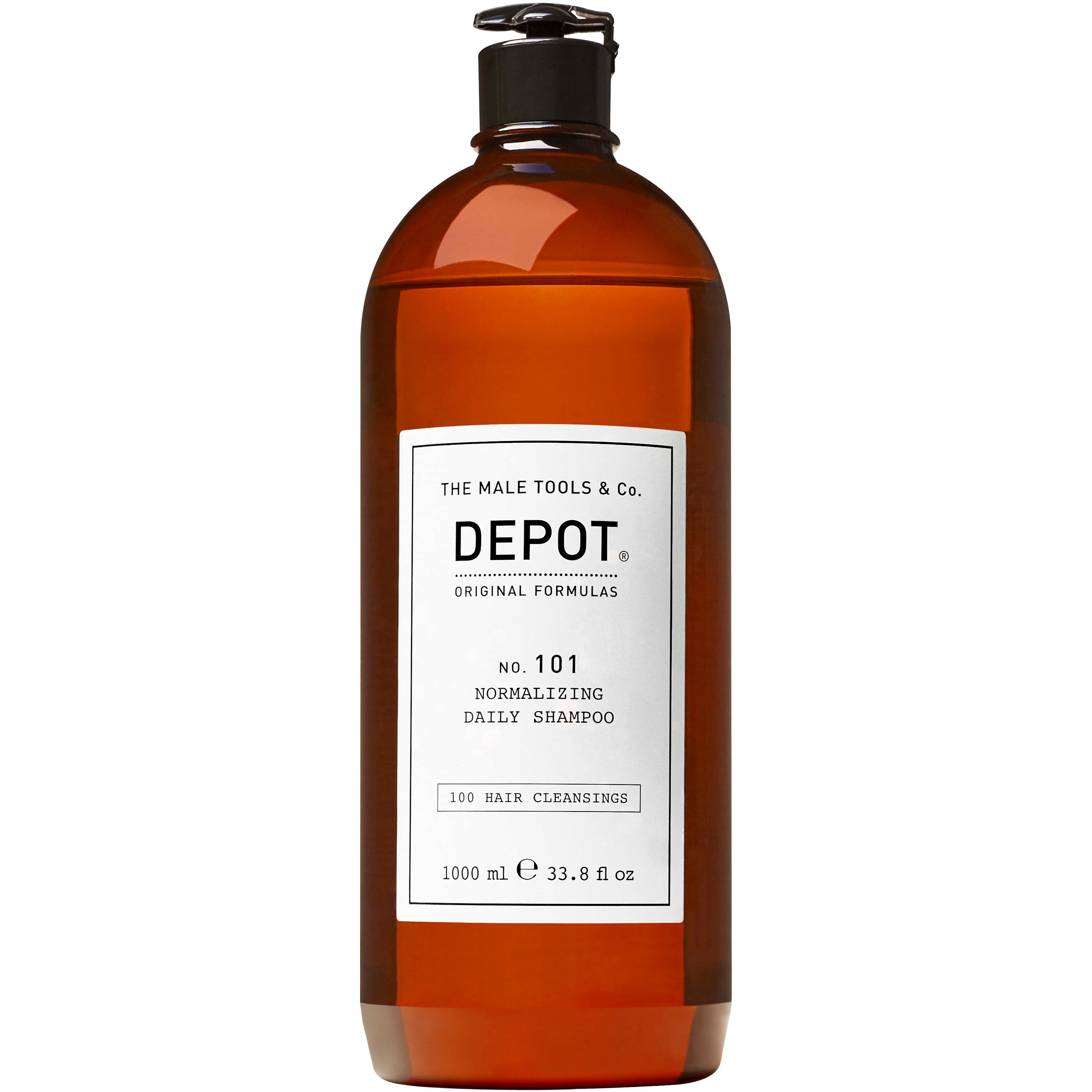 Läs mer om DEPOT MALE TOOLS No. 101 Normalizing Daily Shampoo 1000 ml
