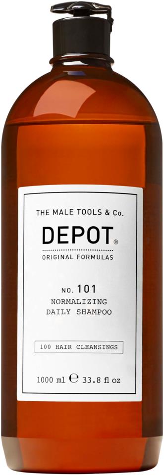 DEPOT MALE TOOLS No. 101 Normalizing Daily Shampoo  1000 ml