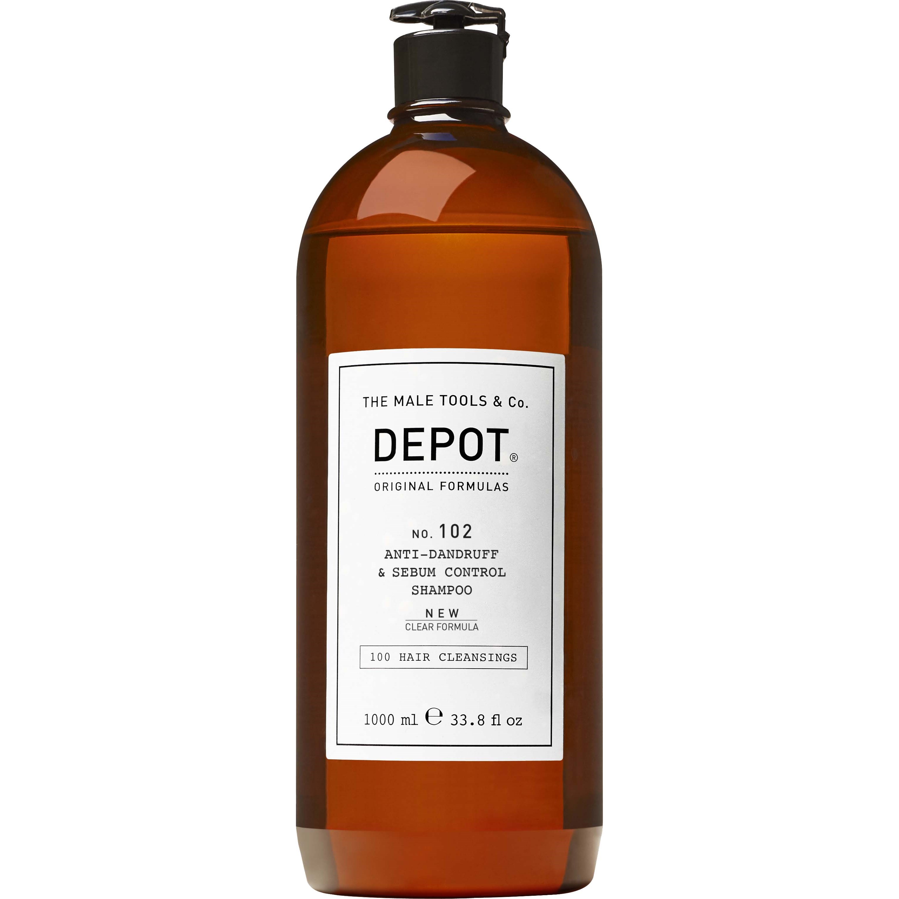 Läs mer om DEPOT MALE TOOLS No. 102 Anti-Dandruff & Sebum Control Shampoo 1000 m