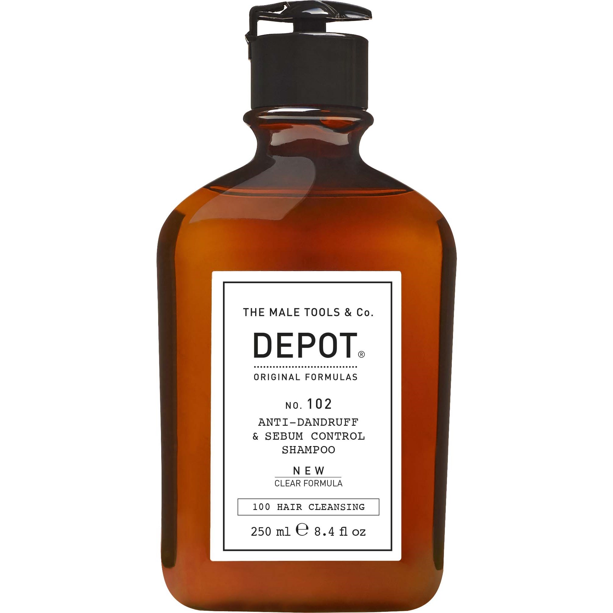 Läs mer om DEPOT MALE TOOLS No. 102 Anti-Dandruff & Sebum Control Shampoo 250 ml