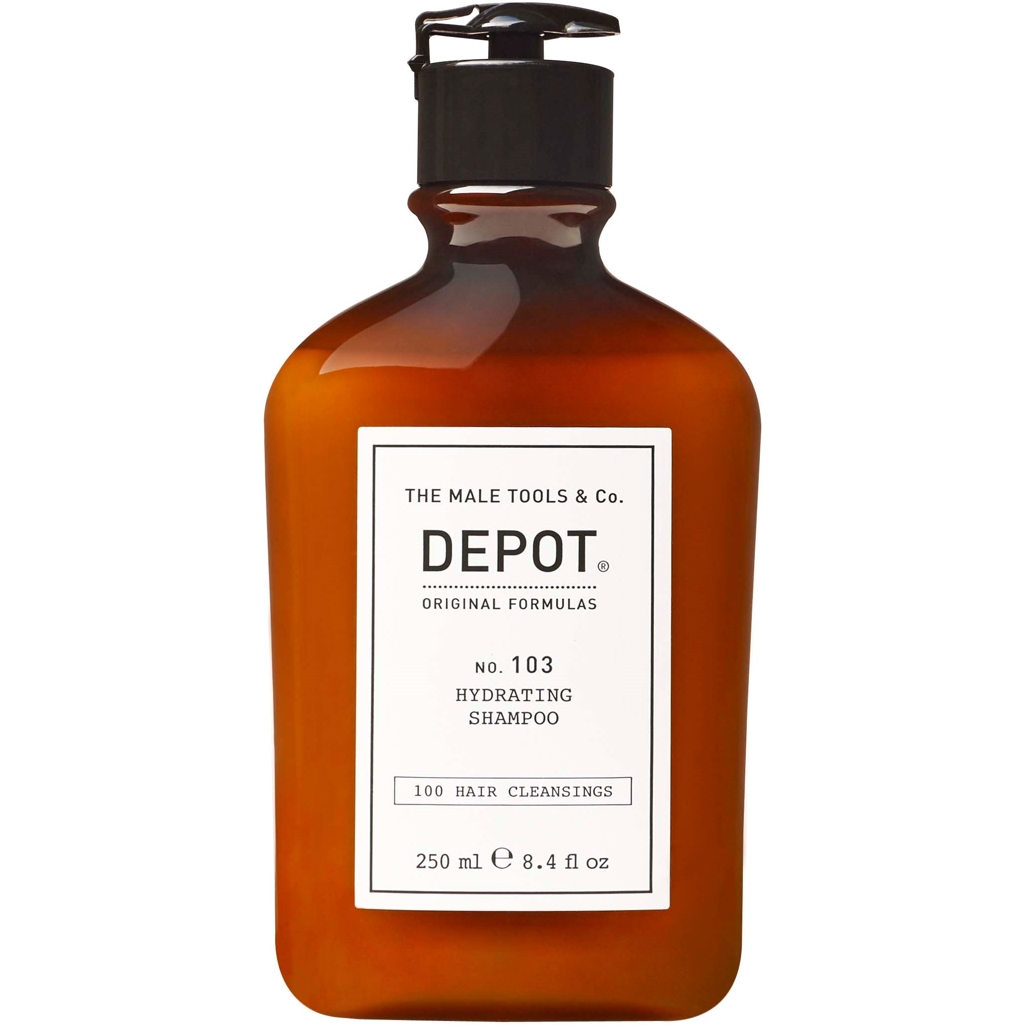 Läs mer om DEPOT MALE TOOLS No. 103 Hydrating Shampoo 250 ml