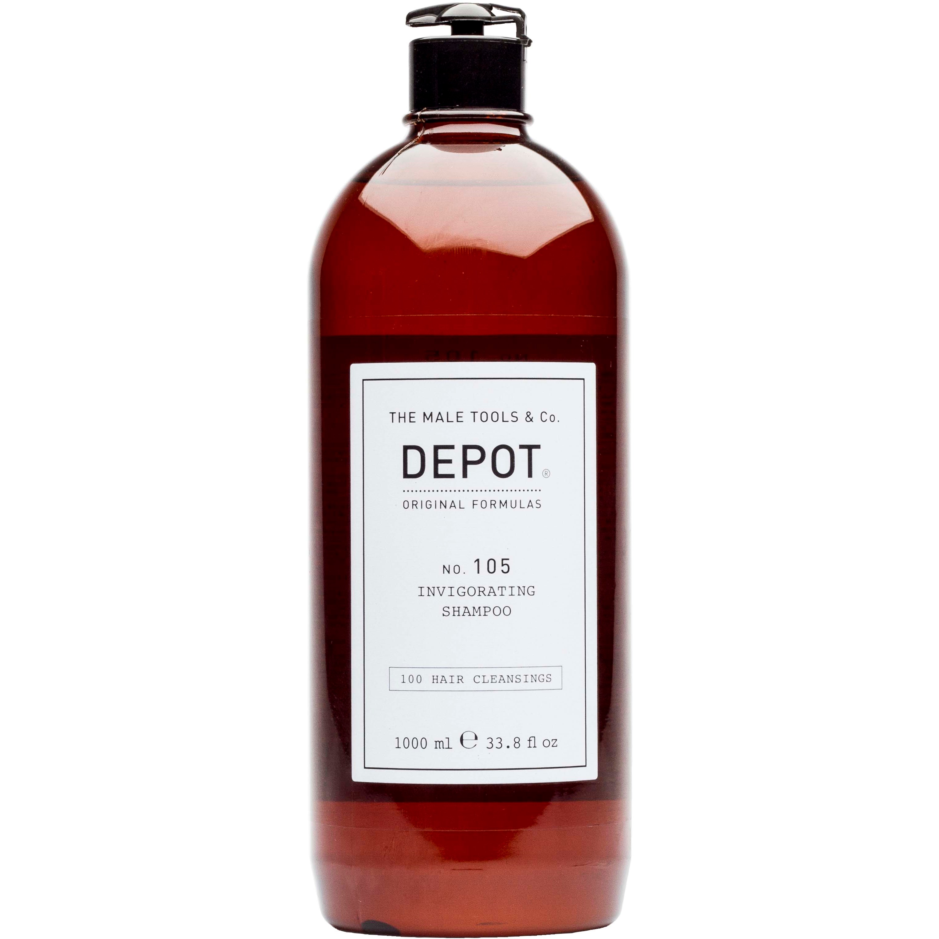 DEPOT MALE TOOLS No. 105 Invigorating Shampoo 1000 ml billede