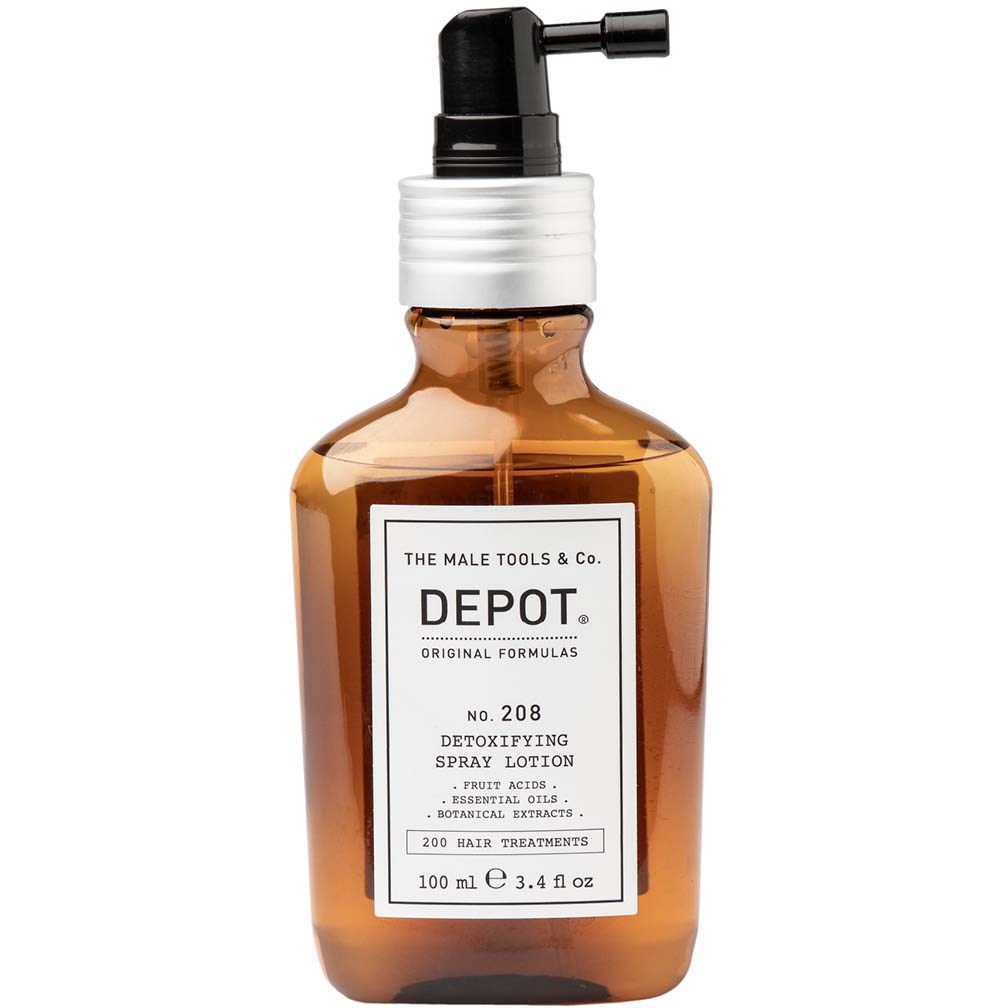 DEPOT MALE TOOLS No. 208 Detoxifying Spray lotion 100 ml billede