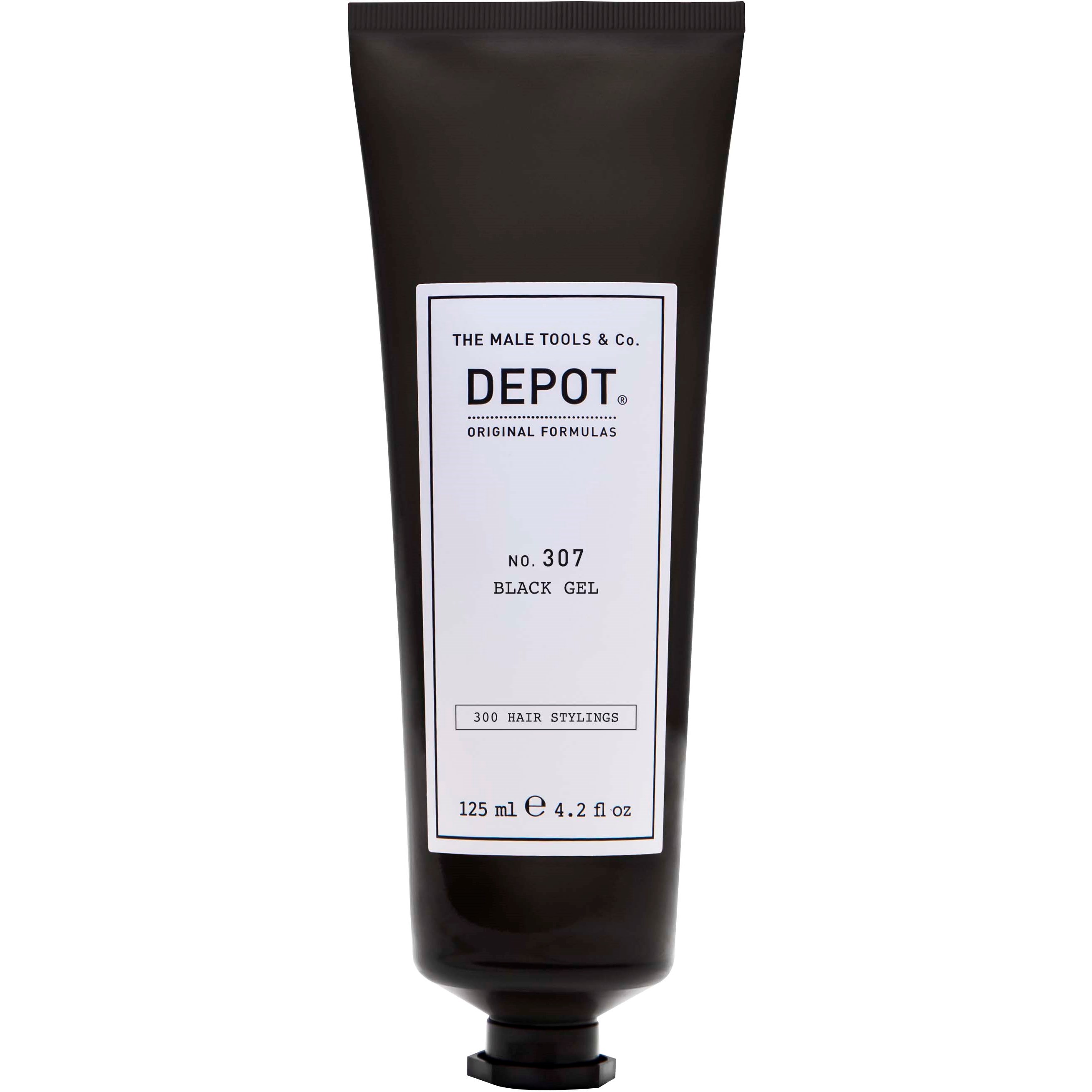 Läs mer om DEPOT MALE TOOLS No. 307 Black Gel 125 ml