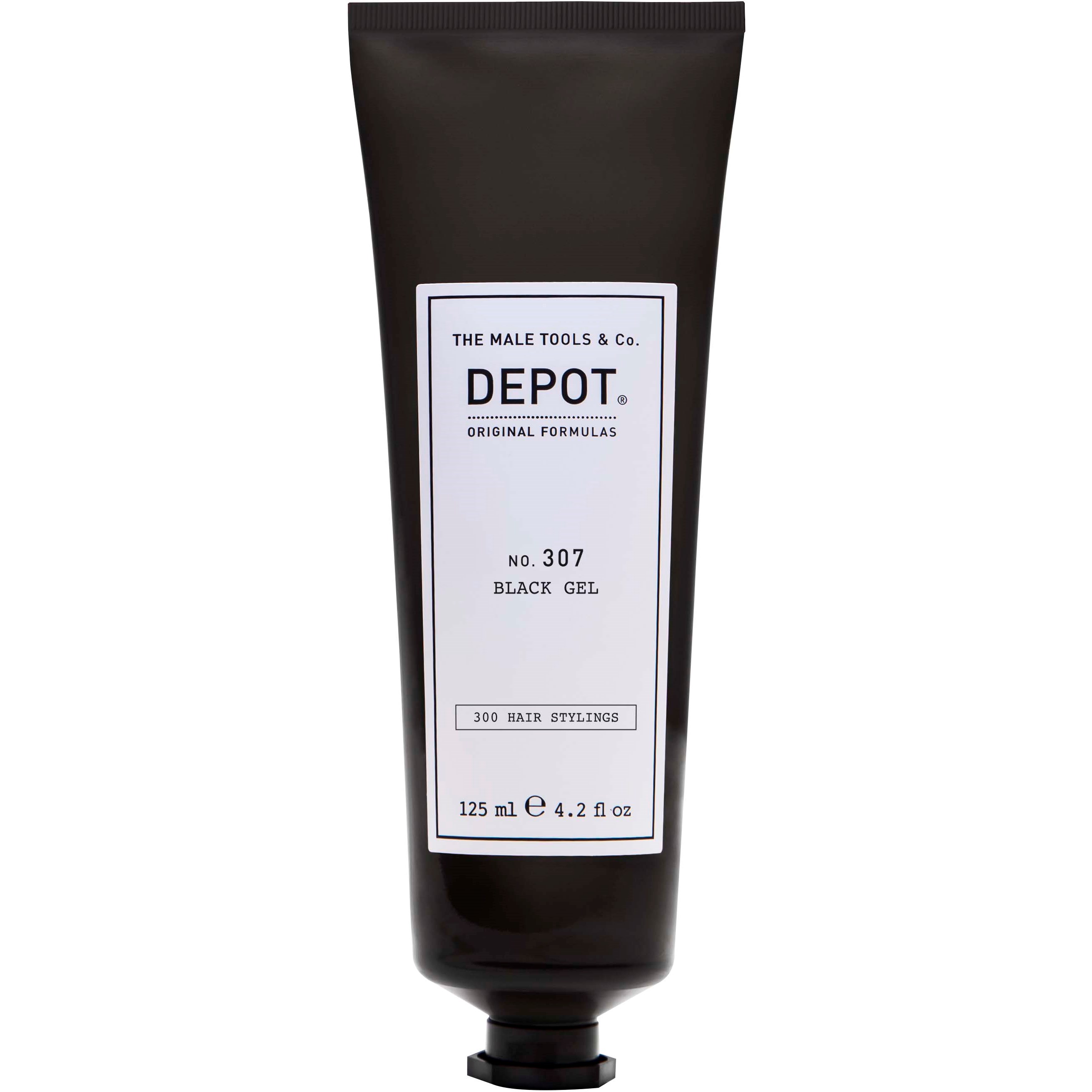 DEPOT MALE TOOLS No. 307 Black Gel 125 ml billede