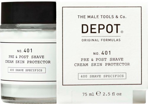 DEPOT MALE TOOLS No. 401 Pre & Post Shave Cream Skin Protector 75 ml