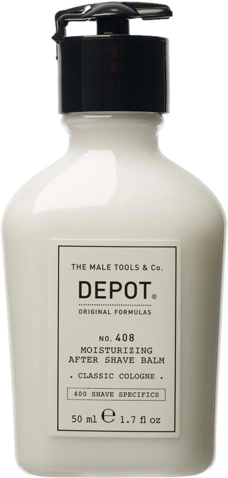 DEPOT MALE TOOLS No. 408 Moisturizing After Shave Balm Classic Cologne 50 ml
