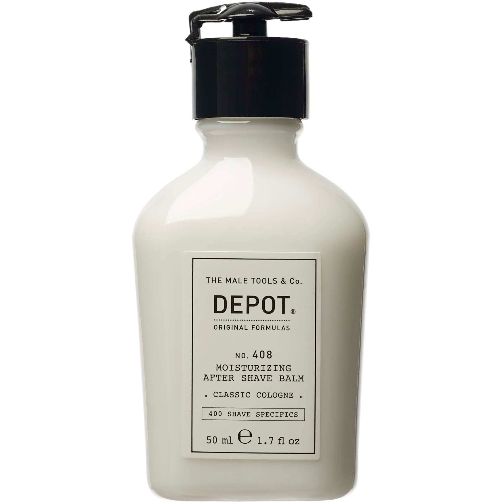 DEPOT MALE TOOLS No. 408 Moisturizing After Shave Balm Classic Cologne