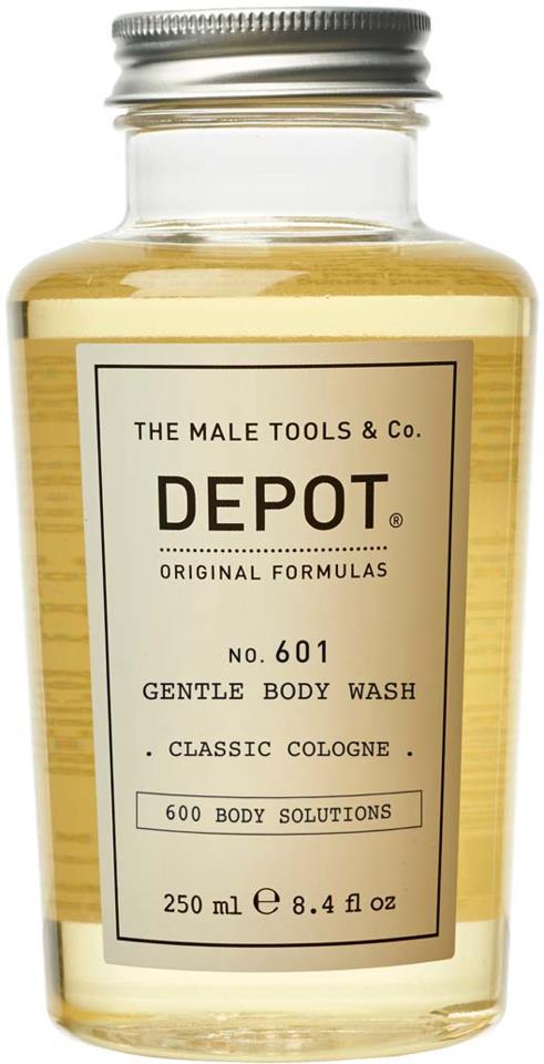 DEPOT MALE TOOLS No. 601 Gentle Body Wash Classic Cologne 250 ml