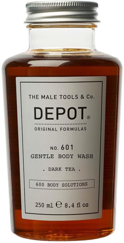 DEPOT MALE TOOLS No. 601 Gentle Body Wash Dark Tea 250 ml
