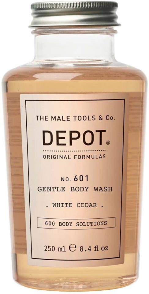 DEPOT MALE TOOLS No. 601 Gentle Body Wash White Cedar 250 ml