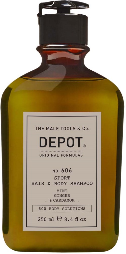 DEPOT MALE TOOLS No. 606 Sport Hair & Body Shampoo 250Ml 250 ml