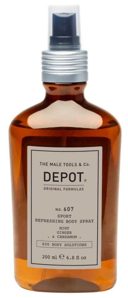 DEPOT MALE TOOLS No. 607 Sport Refreshing Body Spray 200 ml