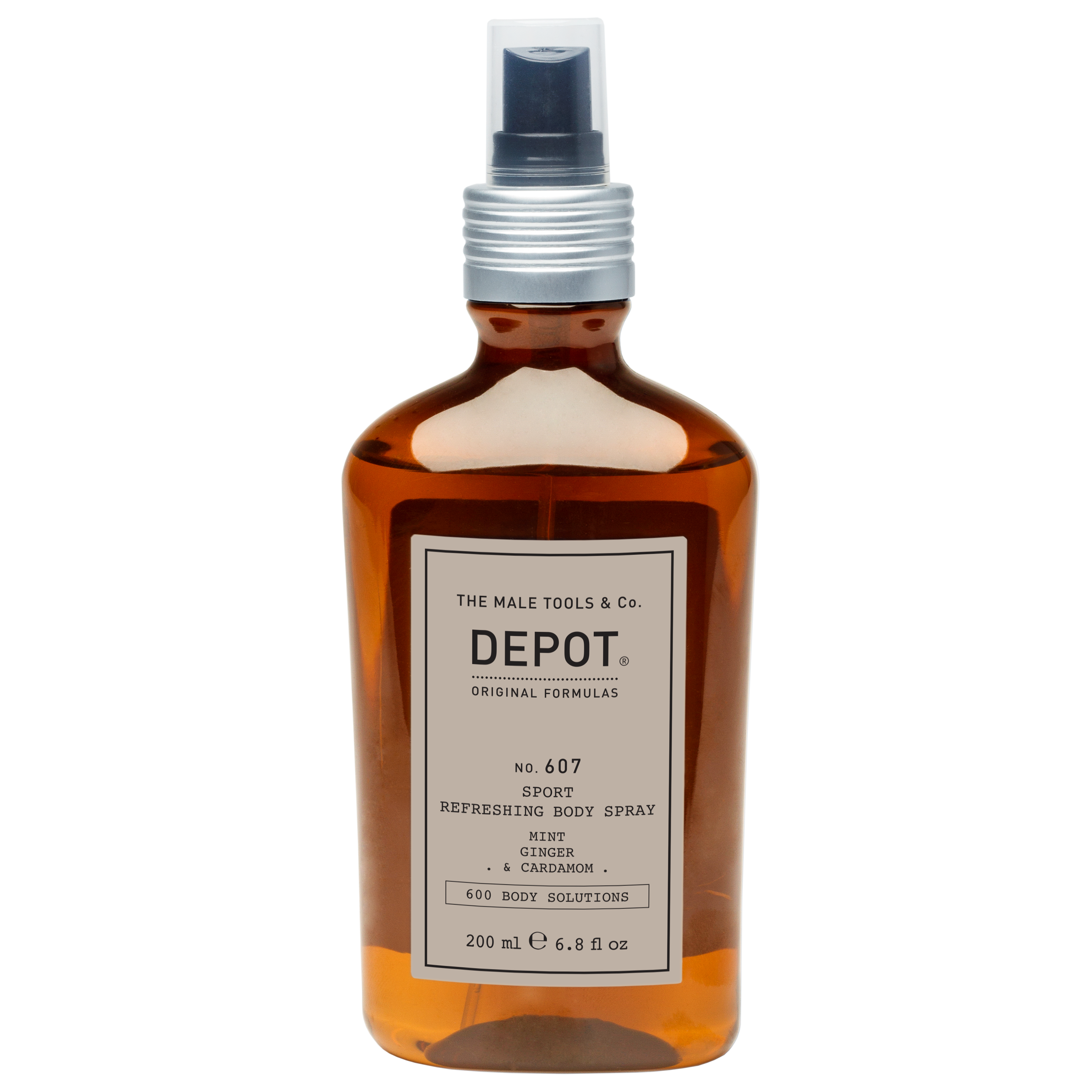 DEPOT MALE TOOLS No. 607 Sport Refreshing Body Spray 200 ml billede