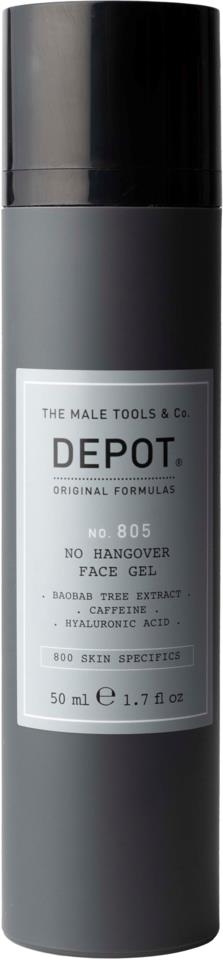 DEPOT MALE TOOLS No. 805 No Hang Over Face Gel   