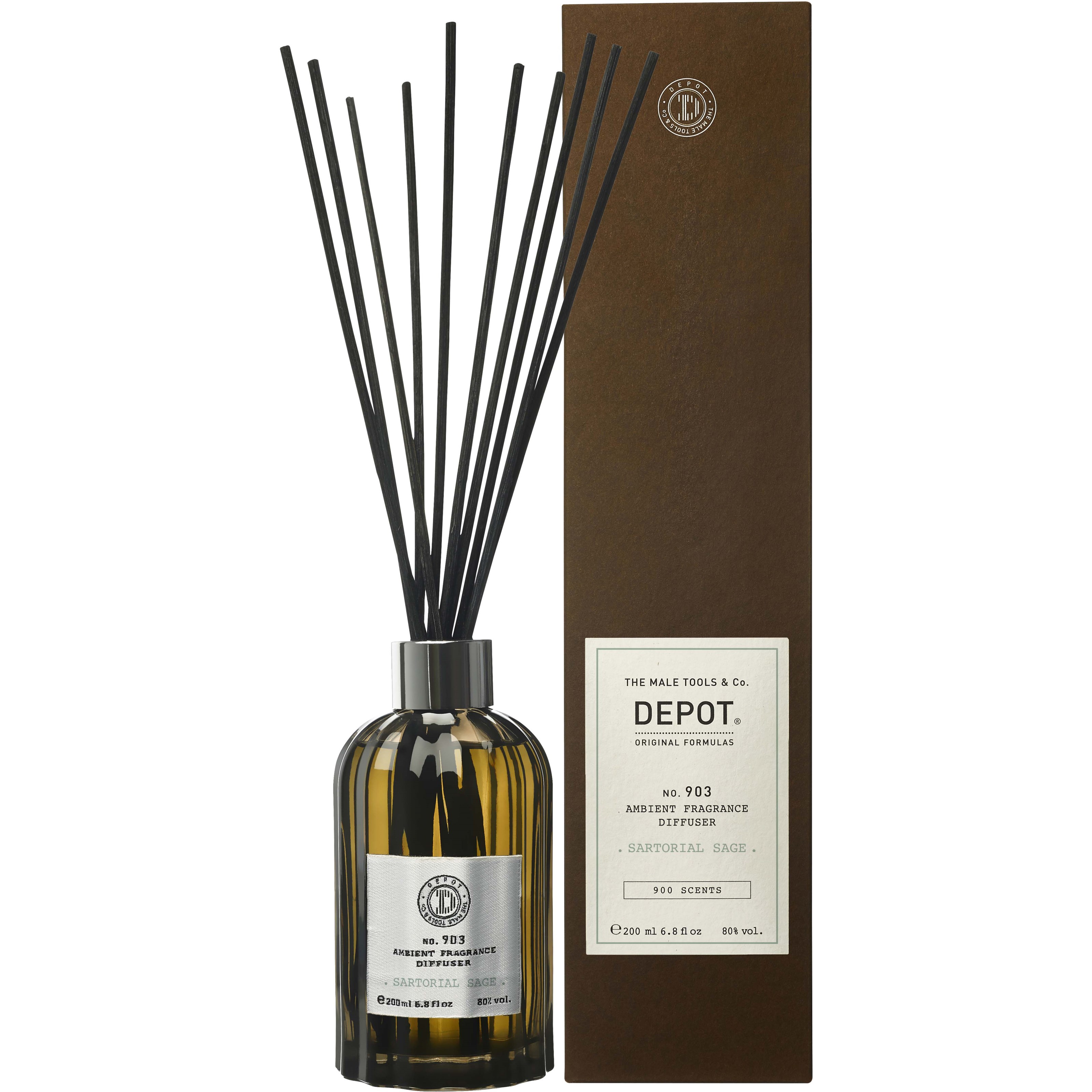 Läs mer om DEPOT MALE TOOLS No. 903 Ambient Fragrance Diffuser Sartorial Sage