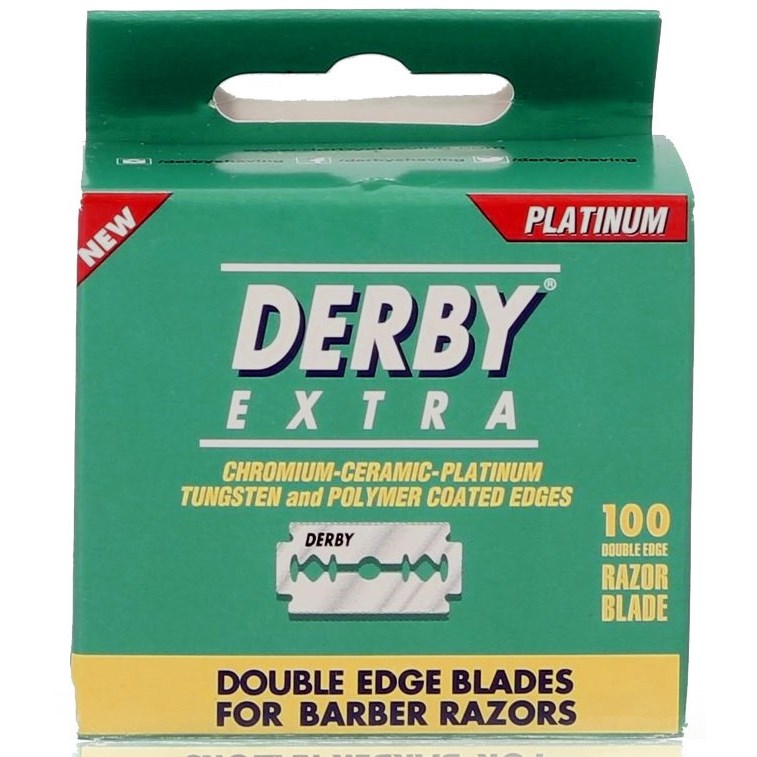 Läs mer om Derby Extra Double Edge Razor Blades 100-Pack 100 st