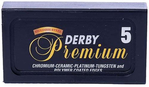 Derby Premium Double Edge Razor Blades 5-Pack 5 st