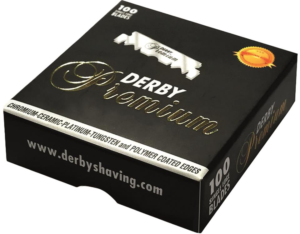 Derby Premium Single Edge Razor Blades 100-pack