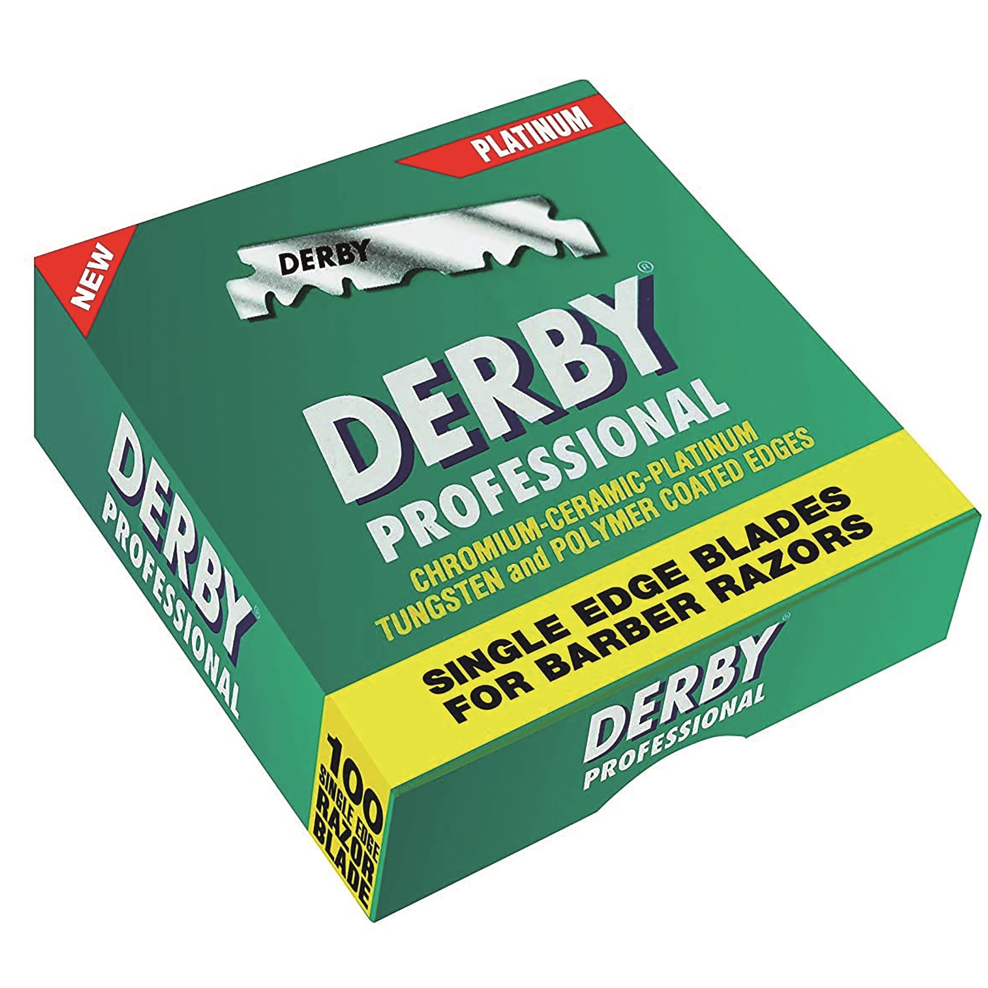 Läs mer om Derby Professional Single Edge Razor Blades 100-Pack 100 st