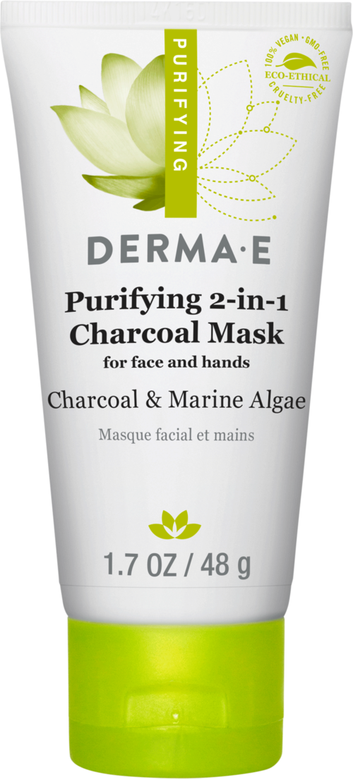 DERMA E Purifying 2-In-1 Charcoal Mask