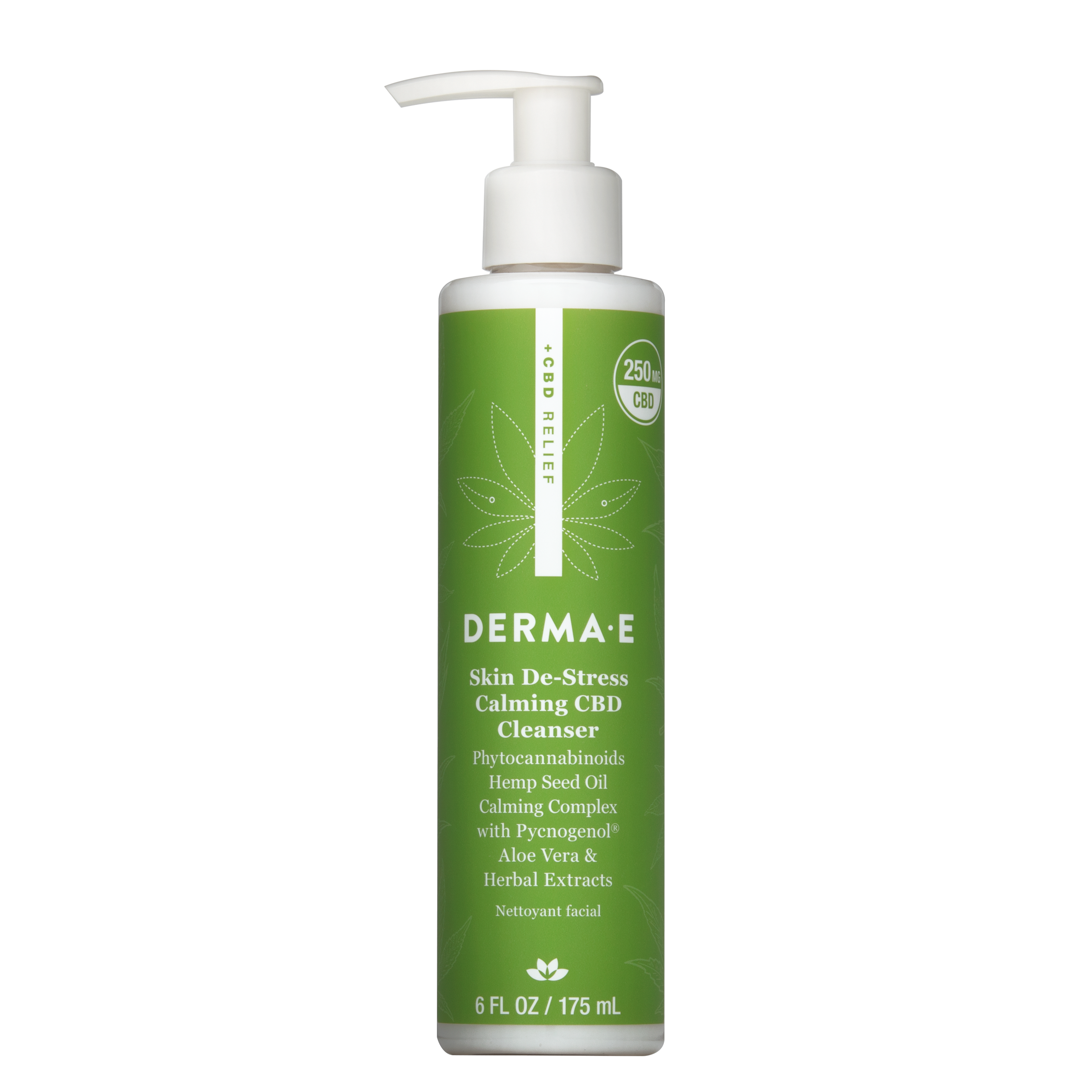 DERMA E Skin De-Stress Calming Cbd Cleanser
