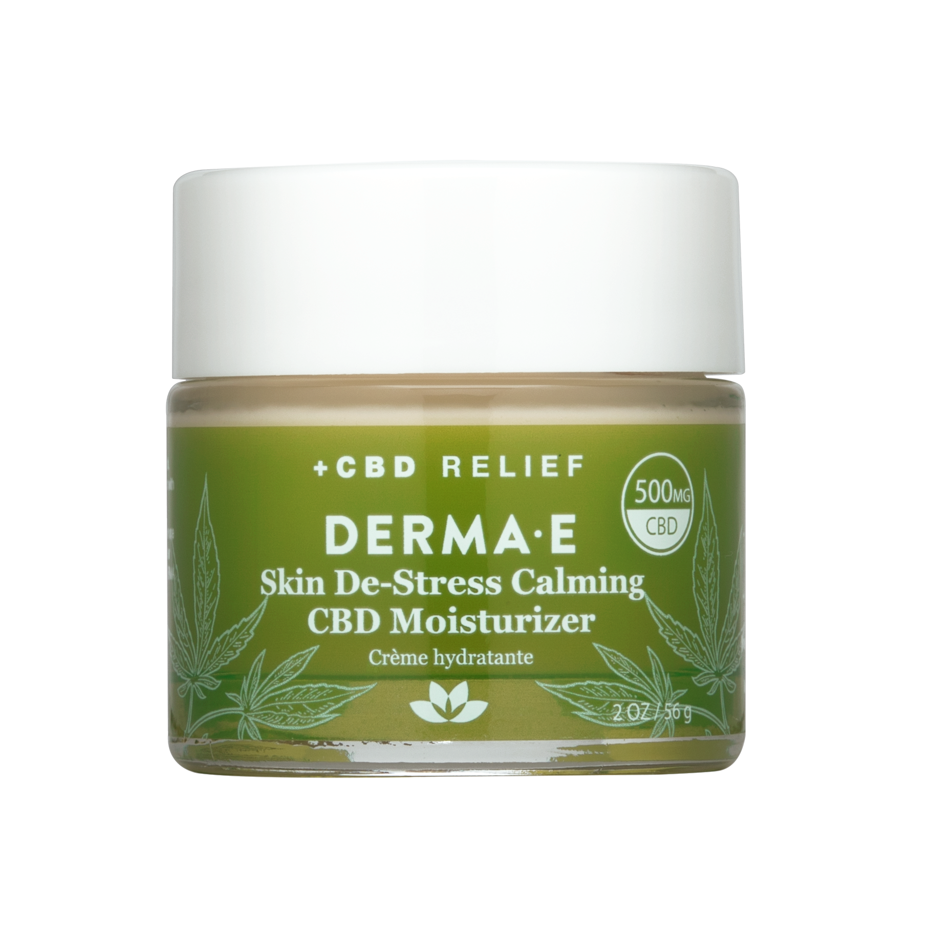 Läs mer om DERMA E Skin De-Stress Calming Cbd Moisturizer 56 ml