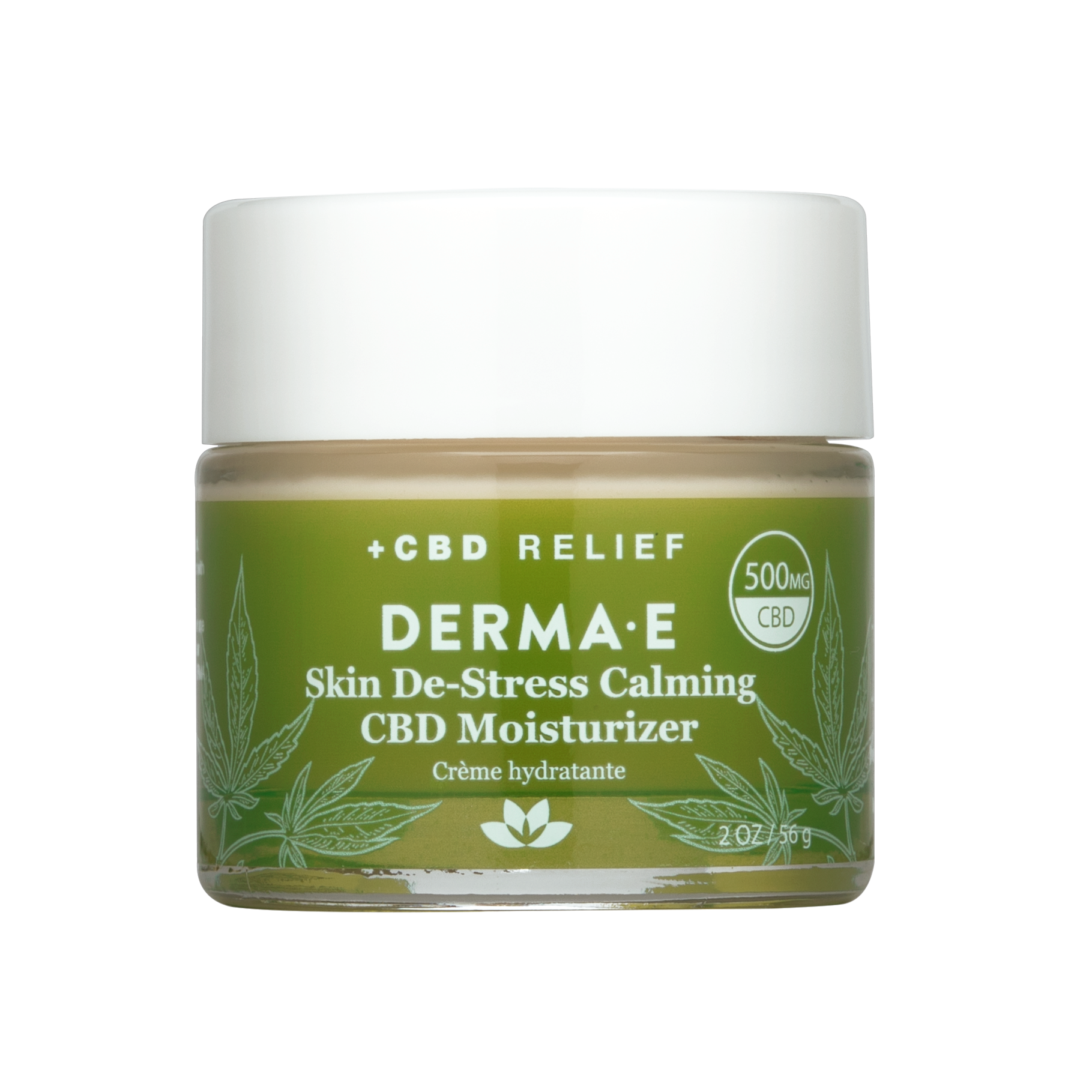 DERMA E Skin De-Stress Calming Cbd Moisturizer 56 ml