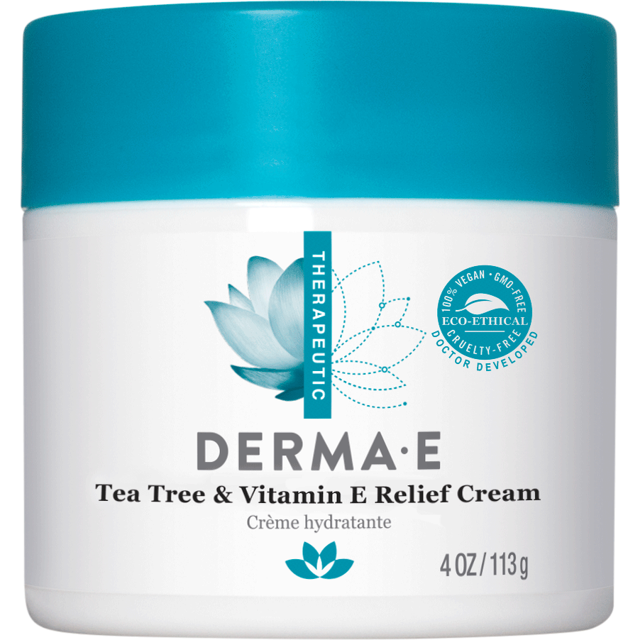 Läs mer om DERMA E Tea Tree And Vitamin E Relief Cream