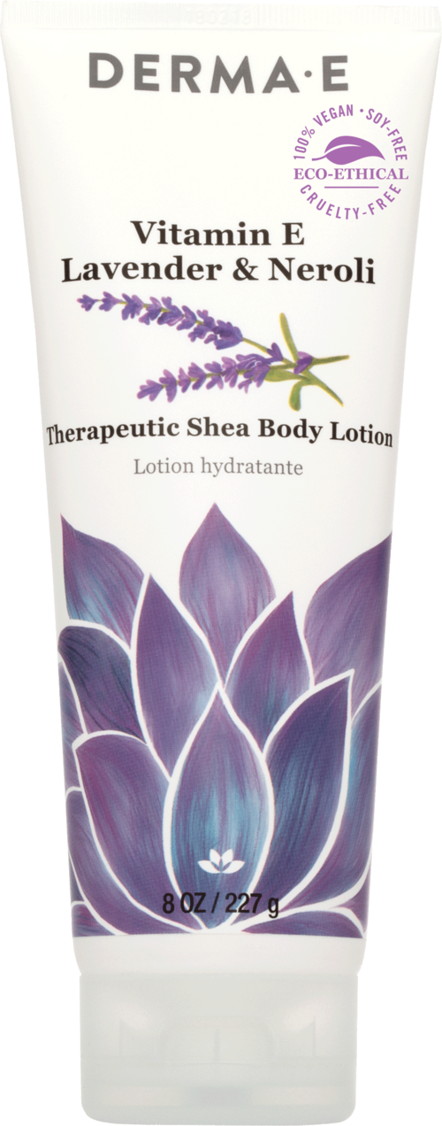 DERMA E Vitamin E Lavender-Neroli Therapeutic Shea Body Lotion