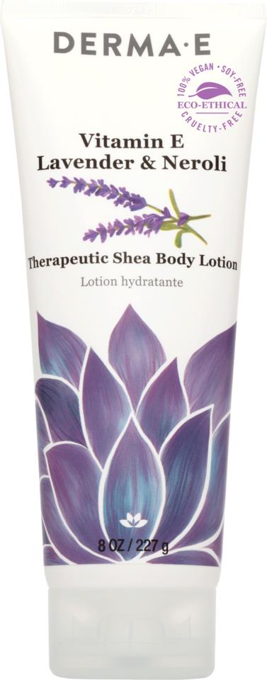 Derma E Vitamin E Lavender-Neroli Therapeutic Shea Body Lotion 236 ml