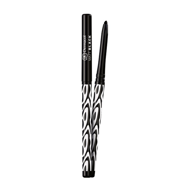 Dermacol MATT BLACK Matte eye pencil