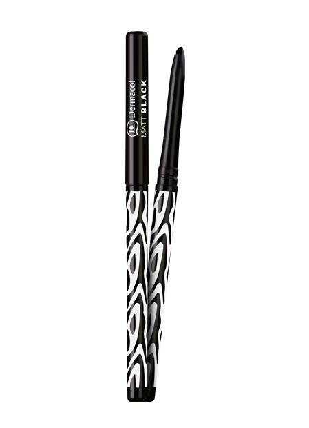 Dermacol MATT BLACK Matte eye pencil