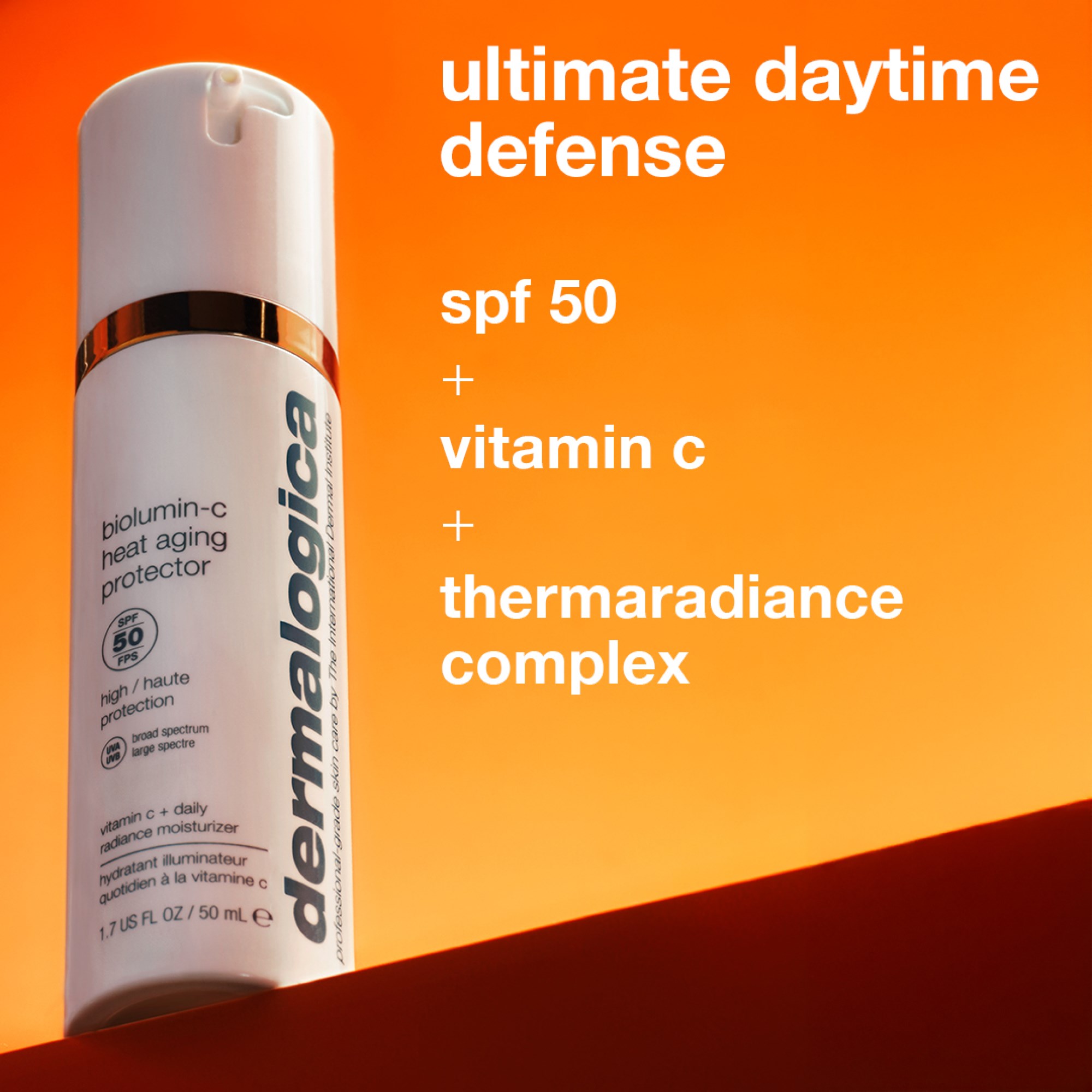 Dermalogica Biolumin-C Heat Aging Protector 50 ml (obrázok 3)
